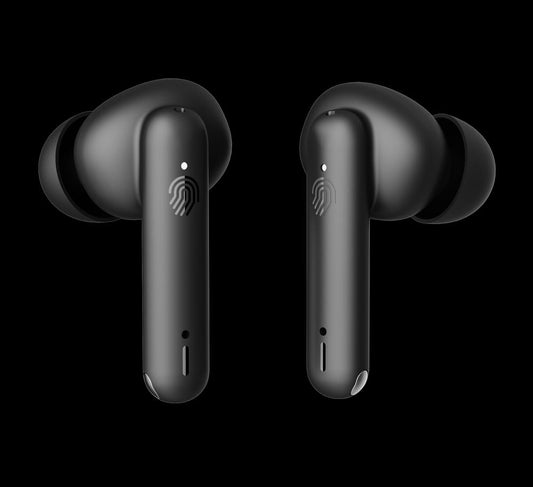 itel Buds 11 True Wireless Earbuds – 75 Hours Total Playtime, 4-Mic AI ENC for Crystal Clear Calls, Deep Bass, & Fast Type-C Charging (Black)