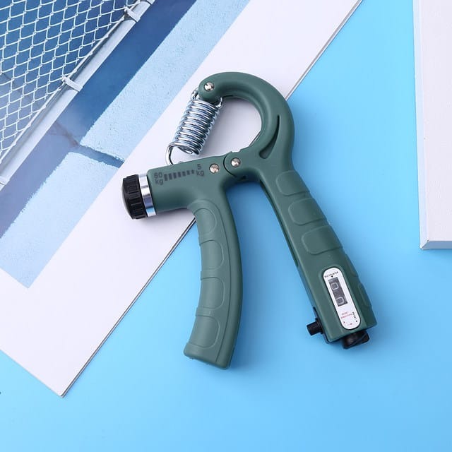 Adjustable Hand Grip Strengthener - 5kg to 60kg Resistance - Hand Exerciser for Muscle Building & Injury Recovery