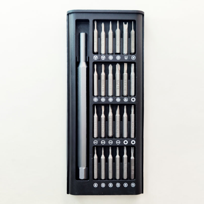 24-in-1 Precision Magnetic Screwdriver Set - Professional S2 Steel Repair Tool Kit for Smartphones, Laptops, Watches, and Electronics