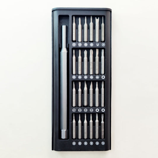 24-in-1 Precision Magnetic Screwdriver Set - Professional S2 Steel Repair Tool Kit for Smartphones, Laptops, Watches, and Electronics