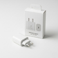 Premium 25W USB-C Super Fast Charging Wall Adapter – Compact Power Adapter with Low Standby Power (White)