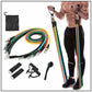 Elite 11-Piece Resistance Band Set - Stackable Exercise Tubes for Strength Training, Physical Therapy, and Home Gym - Up to 150lbs Resistance