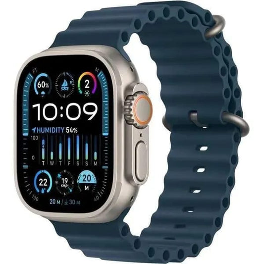Ultra Series Smart Watch with Ocean Band – Fitness Tracker, Bluetooth Calls & Heart Rate Monitor