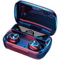 M20 / M10 Ultra-Pro Wireless Gaming Earbuds – Bluetooth V5.3, ENC Noise Reduction, HD Mirror LED Display & Large Capacity Charging Case