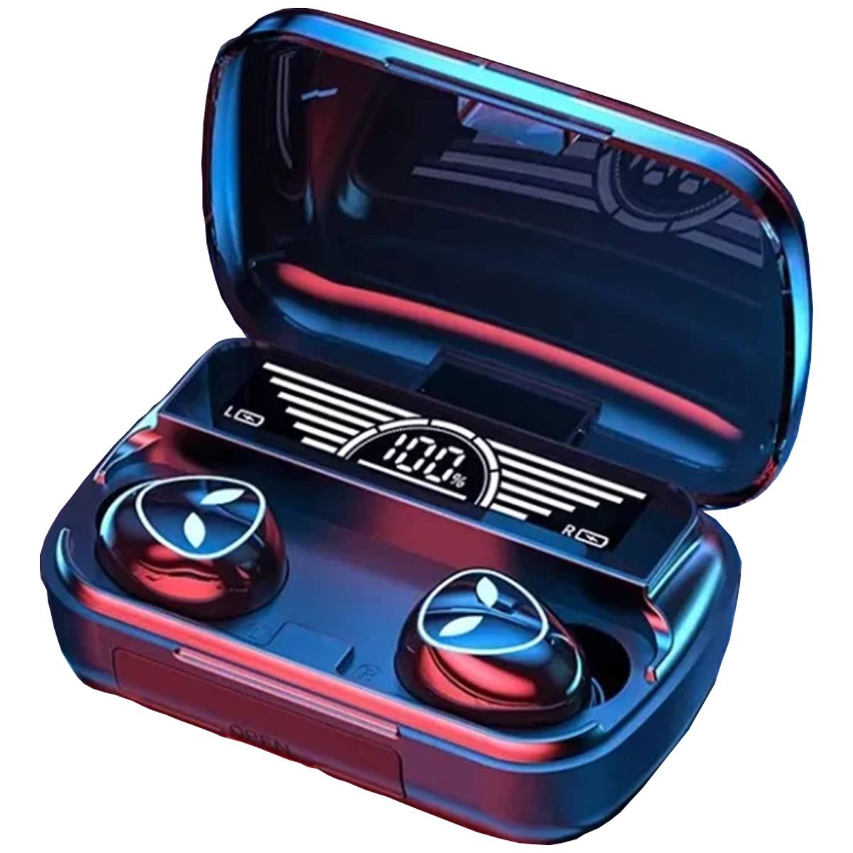 M20 / M10 Ultra-Pro Wireless Gaming Earbuds – Bluetooth V5.3, ENC Noise Reduction, HD Mirror LED Display & Large Capacity Charging Case