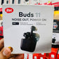 itel Buds 11 True Wireless Earbuds – 75 Hours Total Playtime, 4-Mic AI ENC for Crystal Clear Calls, Deep Bass, & Fast Type-C Charging (Black)