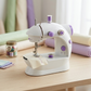 Portable Dual-Speed Mini Sewing Machine – Lavender Edition