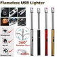 Electric Arc Lighter – USB Rechargeable Windproof Plasma Lighter with 360° Flexible Neck