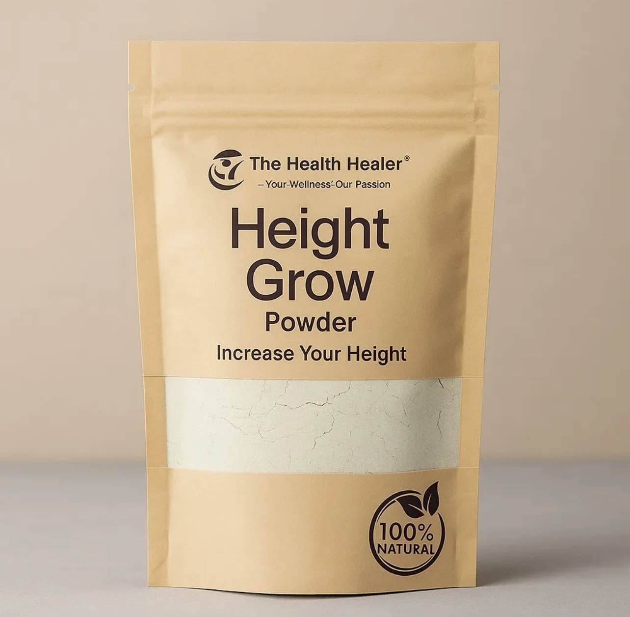 The Health Healer™ Height Grow Powder – 100% Natural Nutritional Formula for Bone Health & Growth Support