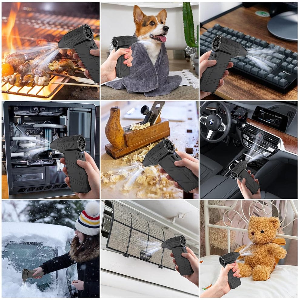 Apex JetDrive Pro – 130,000 RPM Ultra-Powerful Handheld Turbofan & Portable Blower