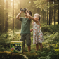 Adventure-Ready HD Compact Binoculars – 8x30 Camo Edition for Hunting, Camping & Travel