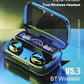 M10 TWS Wireless Earbuds – Bluetooth 5.3 Gaming Headphones with 9D Stereo Sound, ENC Noise Reduction, and Massive 2000mAh LED Display Charging Case
