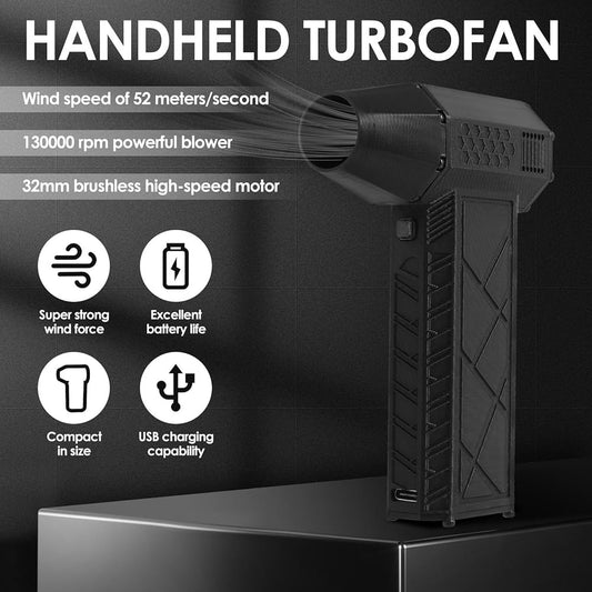 Apex JetDrive Pro – 130,000 RPM Ultra-Powerful Handheld Turbofan & Portable Blower