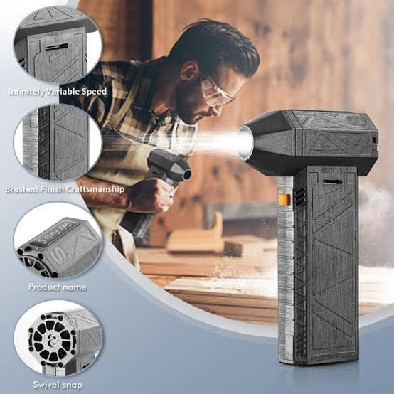 Apex JetDrive Pro – 130,000 RPM Ultra-Powerful Handheld Turbofan & Portable Blower