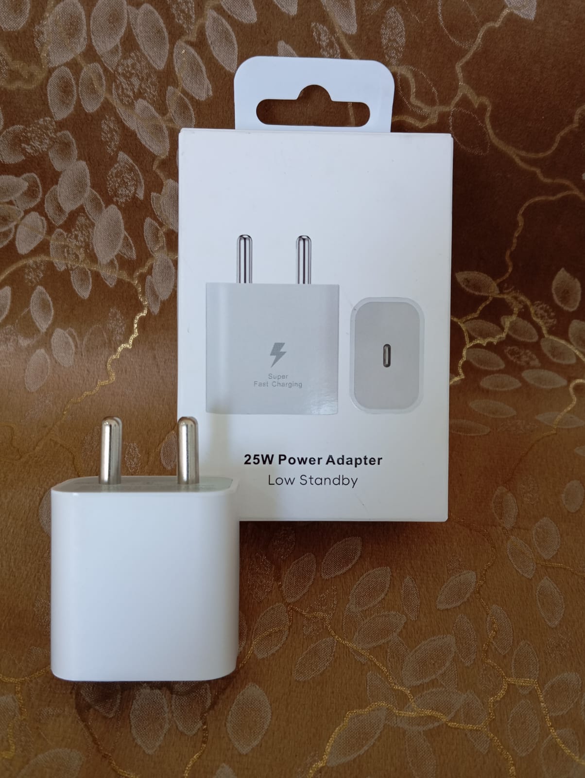 Premium 25W USB-C Super Fast Charging Wall Adapter – Compact Power Adapter with Low Standby Power (White)