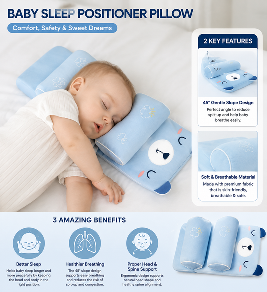 Baby Comfort Sleep Positioner Pillow