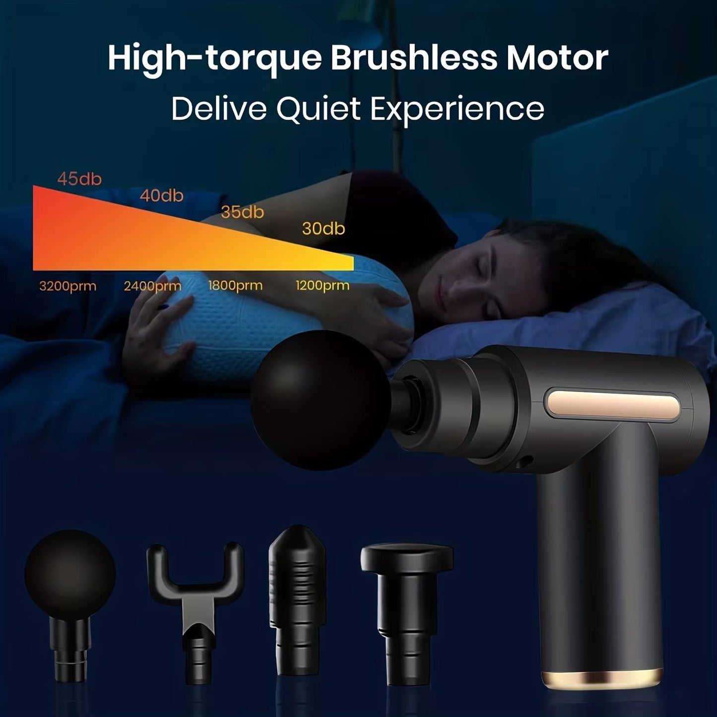 Instant Muscle Relief Massage Gun - Pain Free Life! ⚡