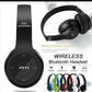 P47 Wireless Bluetooth Headphones – Foldable Over-Ear Headset with Hi-Fi Stereo Sound, FM Radio, Micro SD Slot & Built-in Mic for Hands-Free Calls