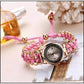 Elegant Women’s Luxury Quartz Bracelet Watch – Stylish Gold & Black Design