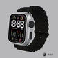Ultra Series Smart Watch with Ocean Band – Fitness Tracker, Bluetooth Calls & Heart Rate Monitor