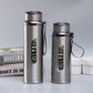 Premium 304 Stainless Steel Vacuum Insulated Flask – Double-Wall Thermal Water Bottle with Leak-Proof Lid & Portable Carrying Strap – Keeps Drinks Hot or Cold for 24 Hours