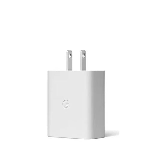 Official 30W USB-C Fast Charging Power Adapter – High-Speed Wall Charger for Pixel, iPhone, and Galaxy Devices (White)